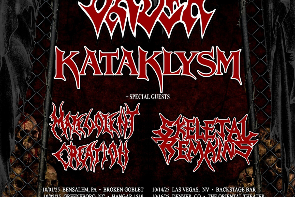 Kataklysm Joins Forces with Vader  for the Carnival of Death 2025 Tour