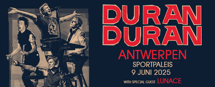 'Lift You Up'-talent Lunace verzorgt maandag 9 juni het voorprogramma van Duran Duran in het Sportpaleis