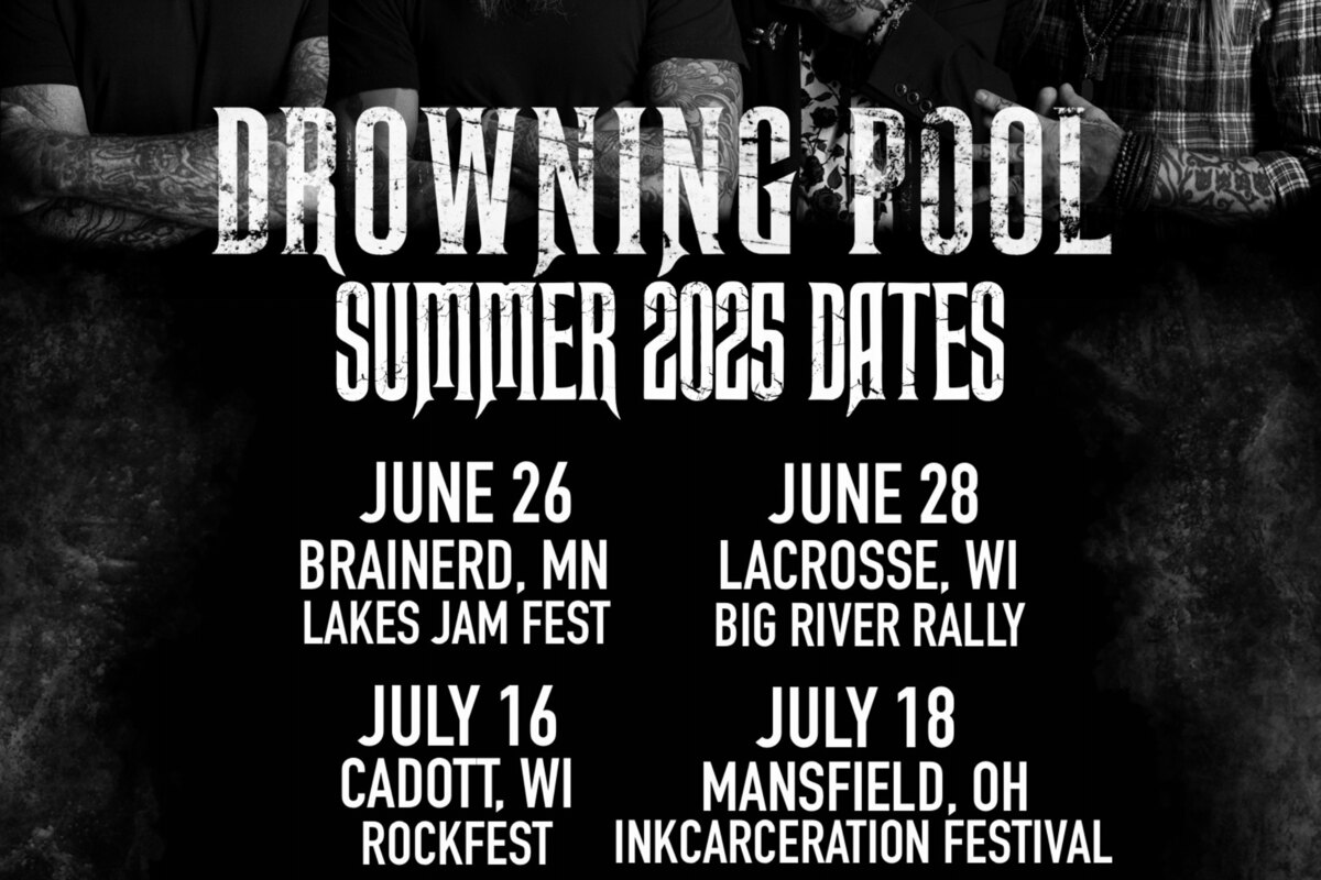 Drowning Pool Announce First European Headline Shows in 9 Years with Special Guest Liliac! ​ 