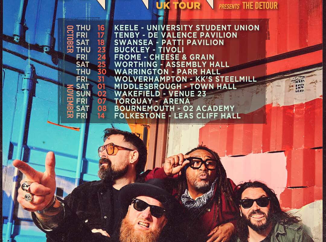 Skindred announce THE DETOUR autumn headline tour dates