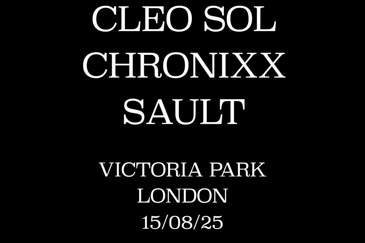 Cleo Sol, Chronixx and SAULT announce live show 'Provenance' at All Points East