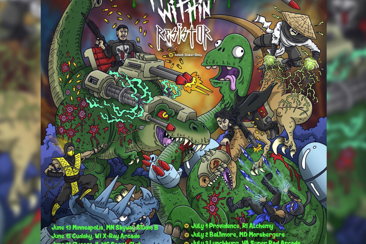 Fight  From Within Announced as Direct Support for the 'Fight The Dinosaur Tour' ​  