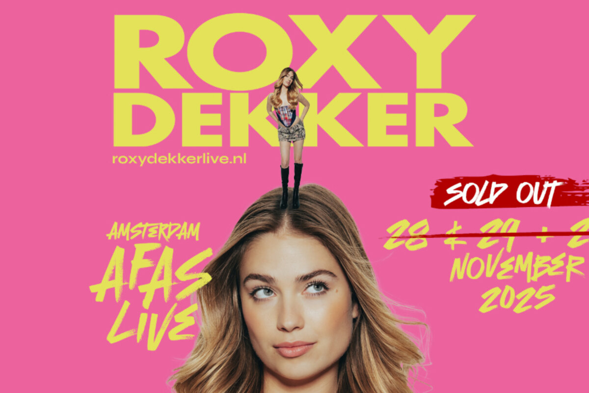 Roxy Dekker verkoopt drie keer AFAS Live uit binnen enkele minuten