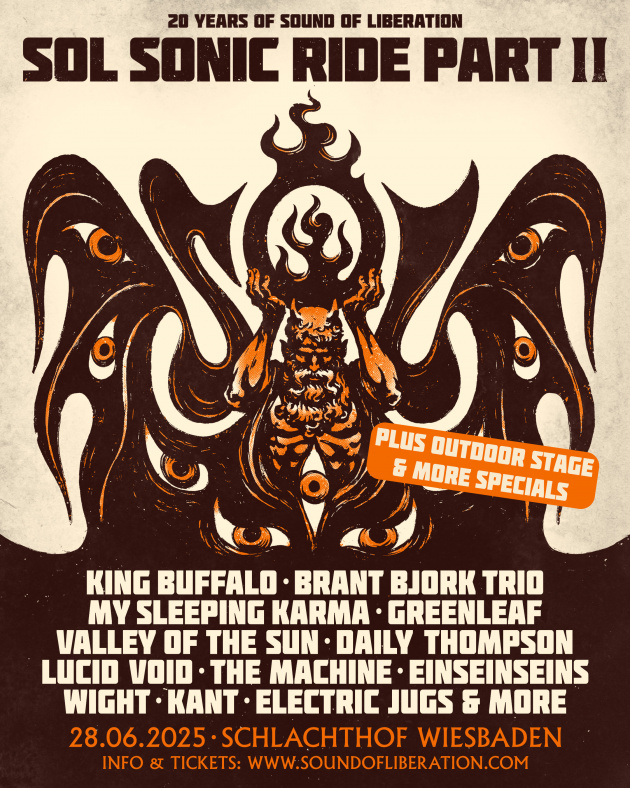 SOL SONIC RIDE PART II - Celebrating 20 Years of Sound of Liberation!