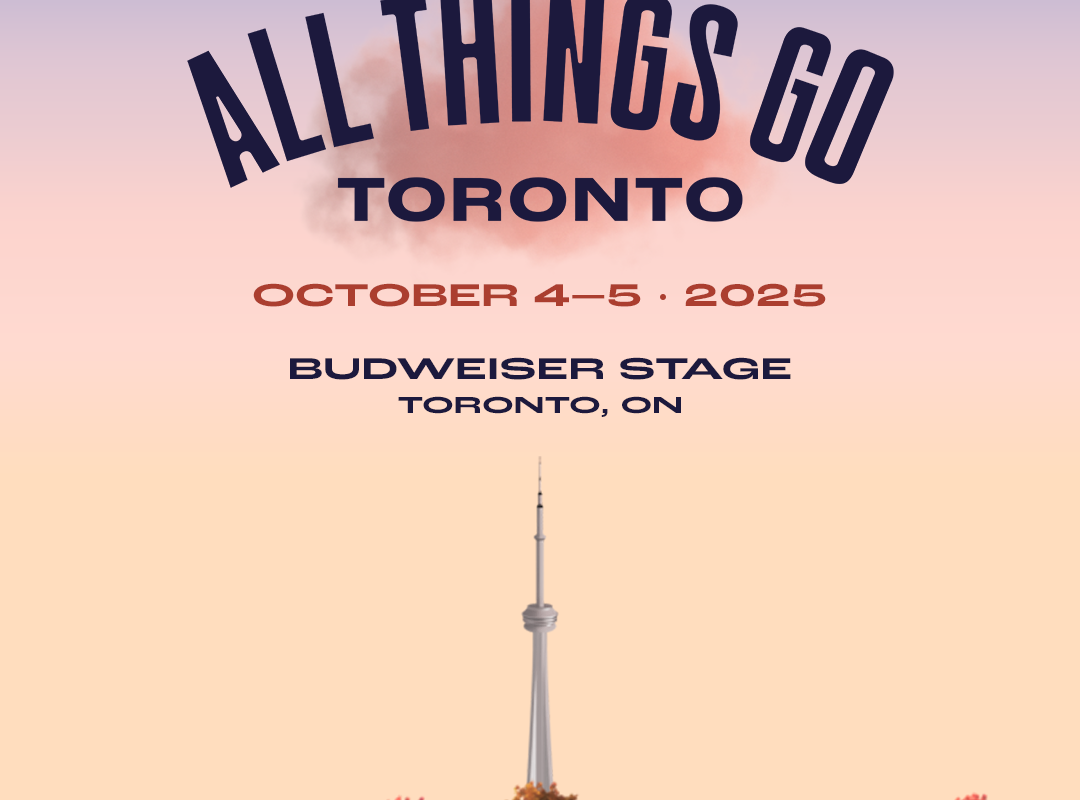 All Things Go announces its expansion to Toronto with a new festival taking place on Saturday, October 4th and Sunday, October 5th, anchored at the Budweiser Stage