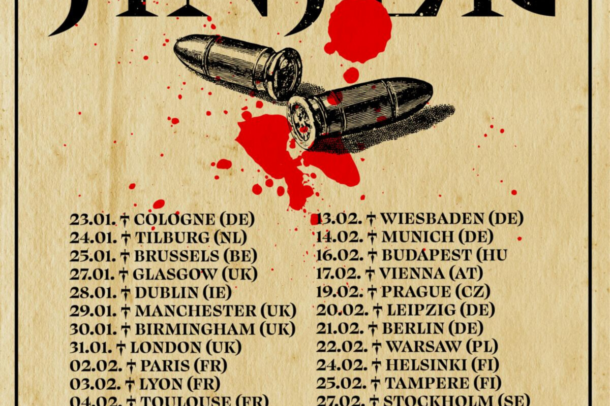 Jinjer Announce New Dates for European Duél Tour 2026!