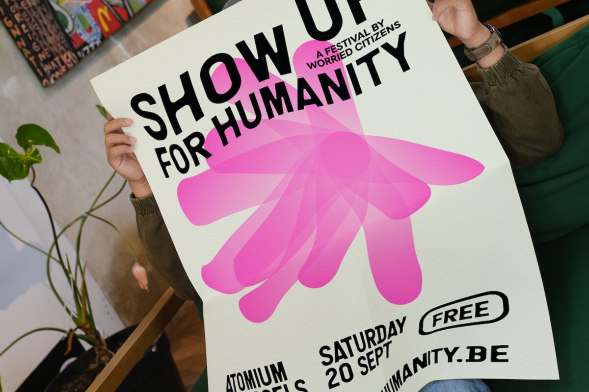 ‘Show Up for Humanity’: een gratis festival met krachtige boodschap komt naar het Atomium