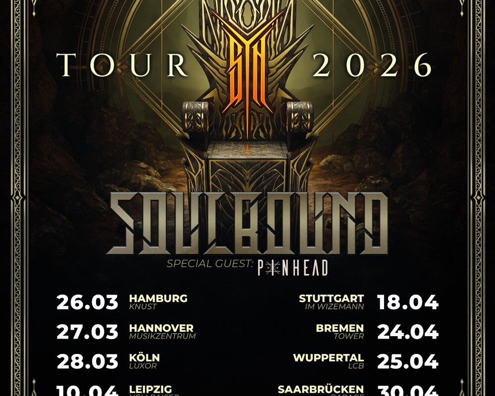SOULBOUND release the new studio album ‘sYn’ on 16 January 2026 on Metalville