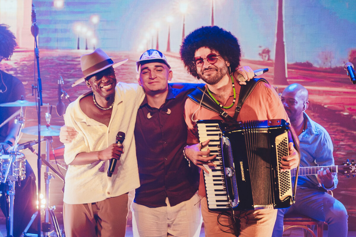 Het Braziliaanse project 'Dominguinho’ met João Gomes, Jota.pê en Mestrinho komt op 25 maart 2026 naar La Madeleine in Brussel