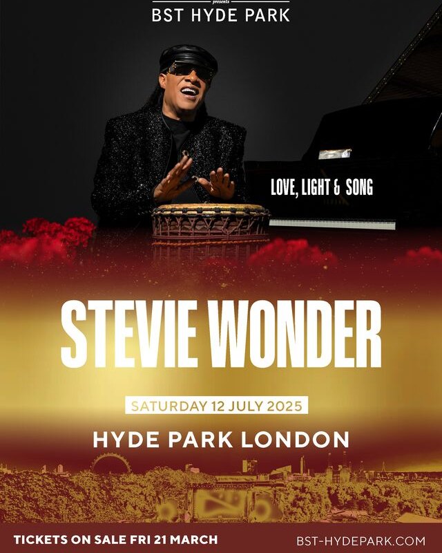 BST Hyde Park announces more acts for Stevie Wonder headline show