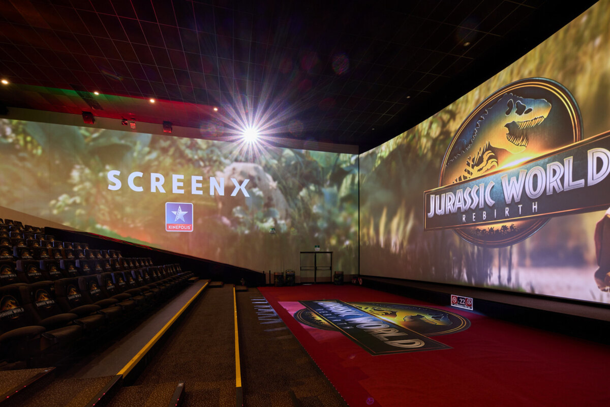 Kinepolis creëert immersieve ‘Jurassic World: Rebirth’ ScreenX   ervaring in Brussel, Metz en Madrid