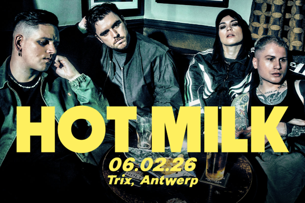 HOT MILK speelt op vrijdag 6 februari 2026 in Trix,