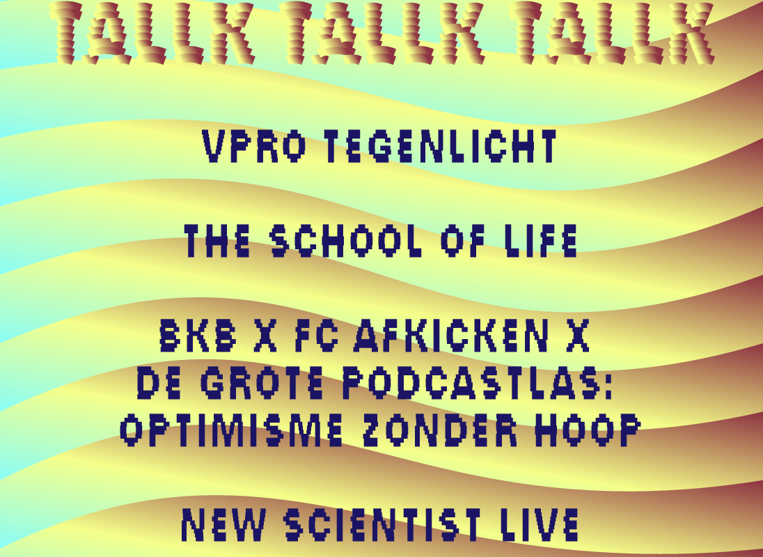 Lowlands: Het Tallk Tallk Tallk programma