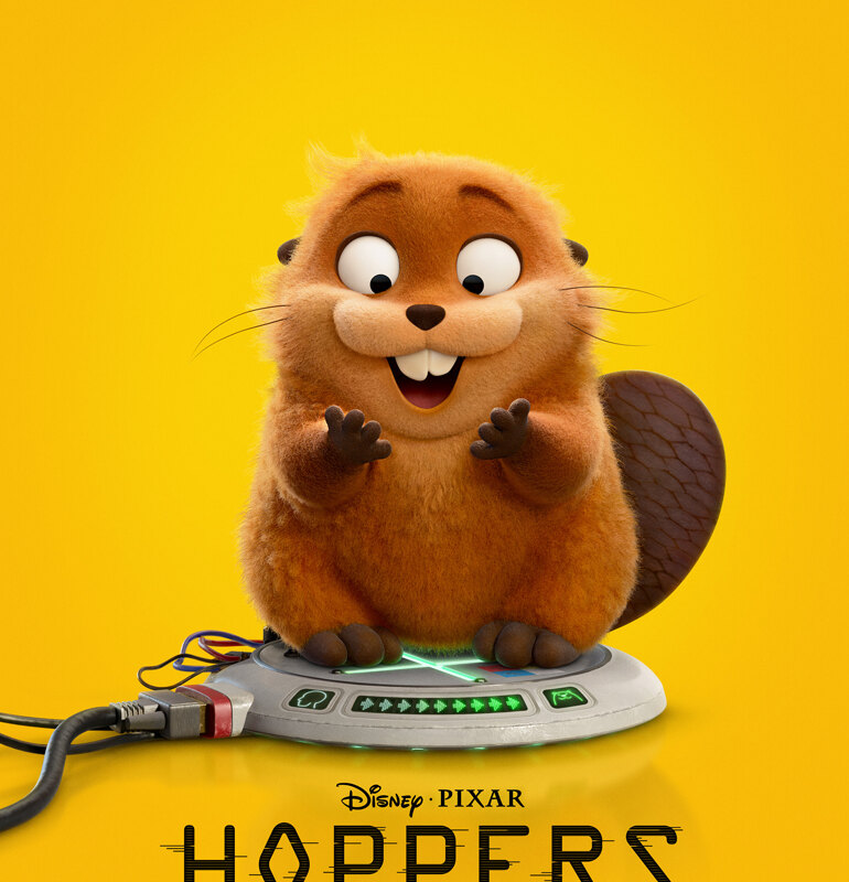 Nieuwe trailer en poster voor "Hoppers” van Disney en Pixar
