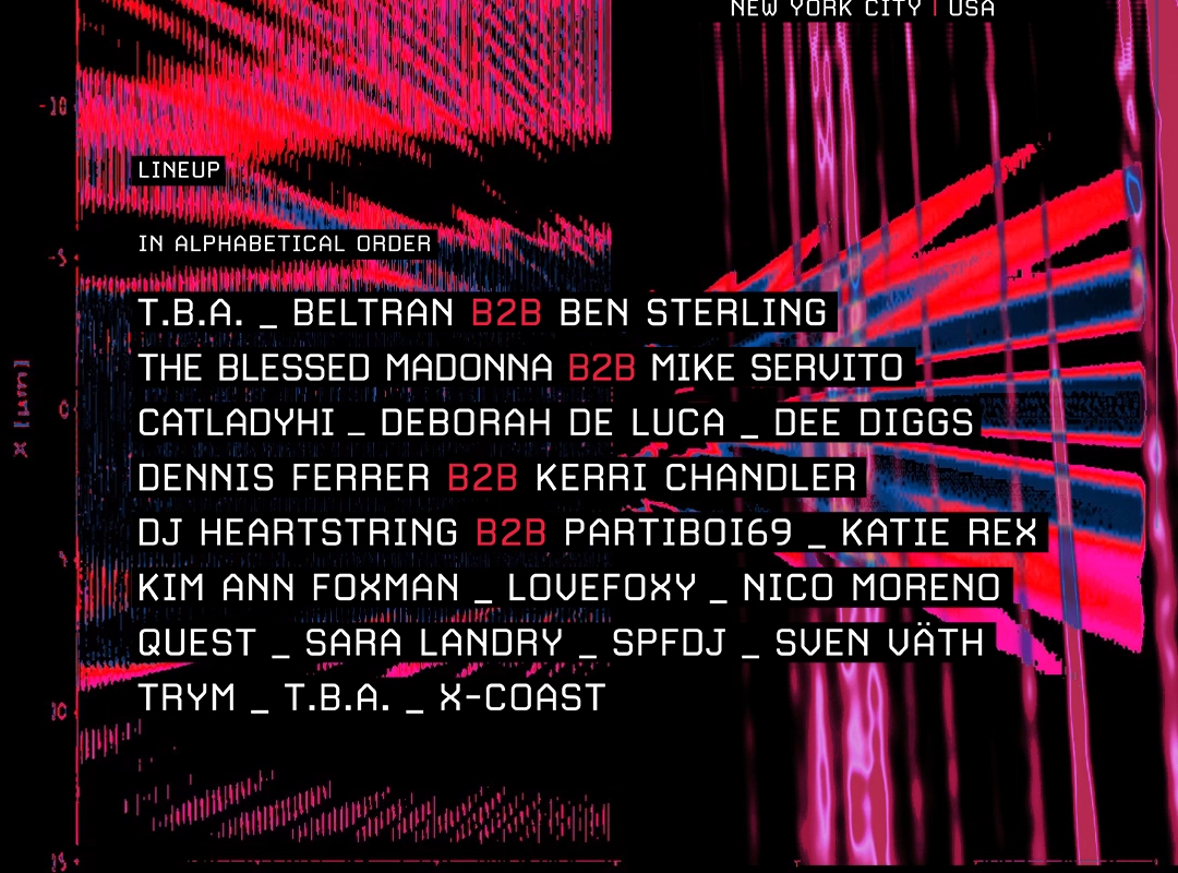Teksupport Announces Time Warp NYC 2025 Lineup ft. Sven Vath, Sara Landry, Dennis Ferrer b2b Kerri Chandler, Deborah de Luca, Nico Moreno + more