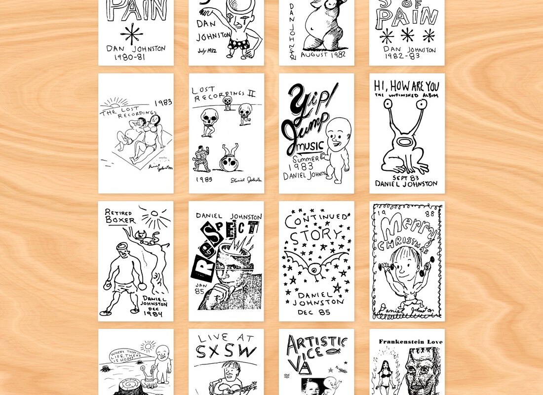 Daniel Johnston 'In the 20th Century' Cassette Box Set Announced on Joyful Noise