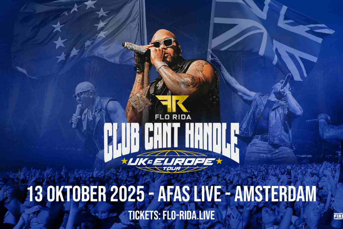 Hitkanon Flo Rida komt naar AFAS Live