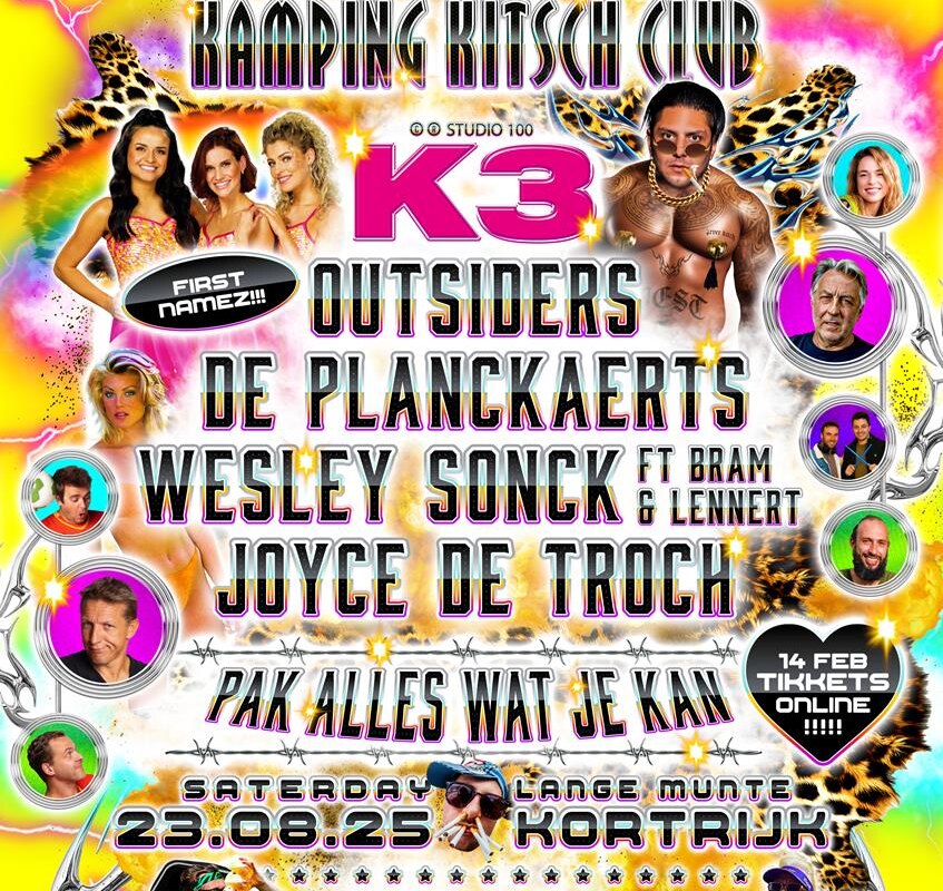 Jitske Van de Veire knipt je op Kamping Kitsch Club