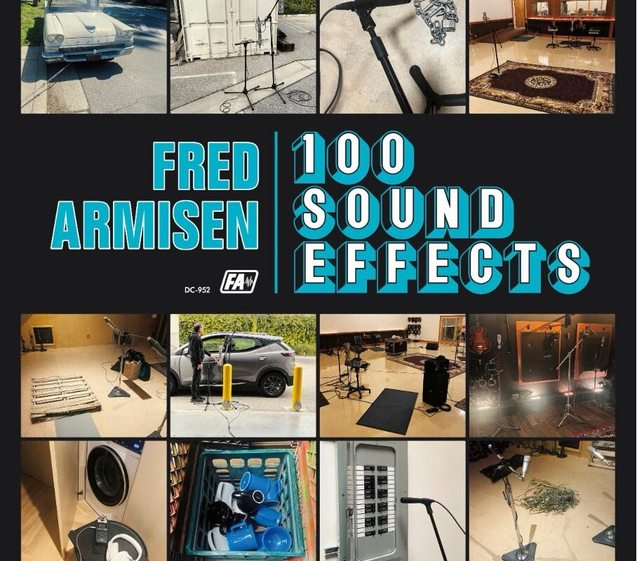 Actor/Comedian/Musician Fred Armisen announces "100 sound effects"