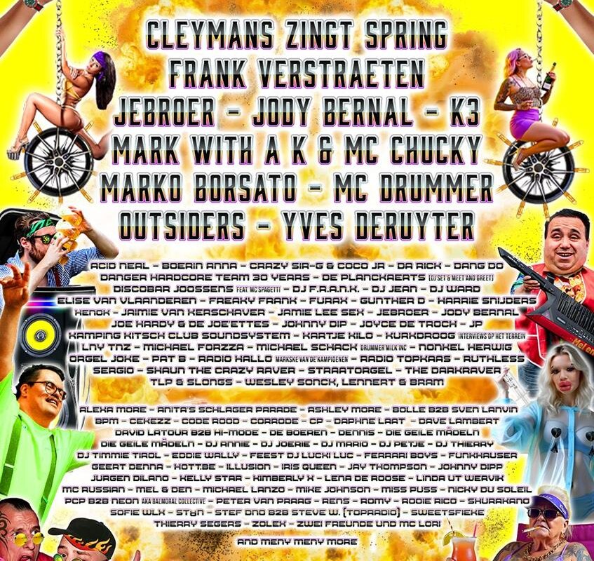 Limburg is komend weekend prominent aanwezig op Kamping Kitsch Club