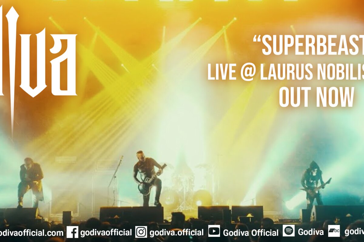 Godiva announces new live video for “Superbeast” and their upcoming live shows.