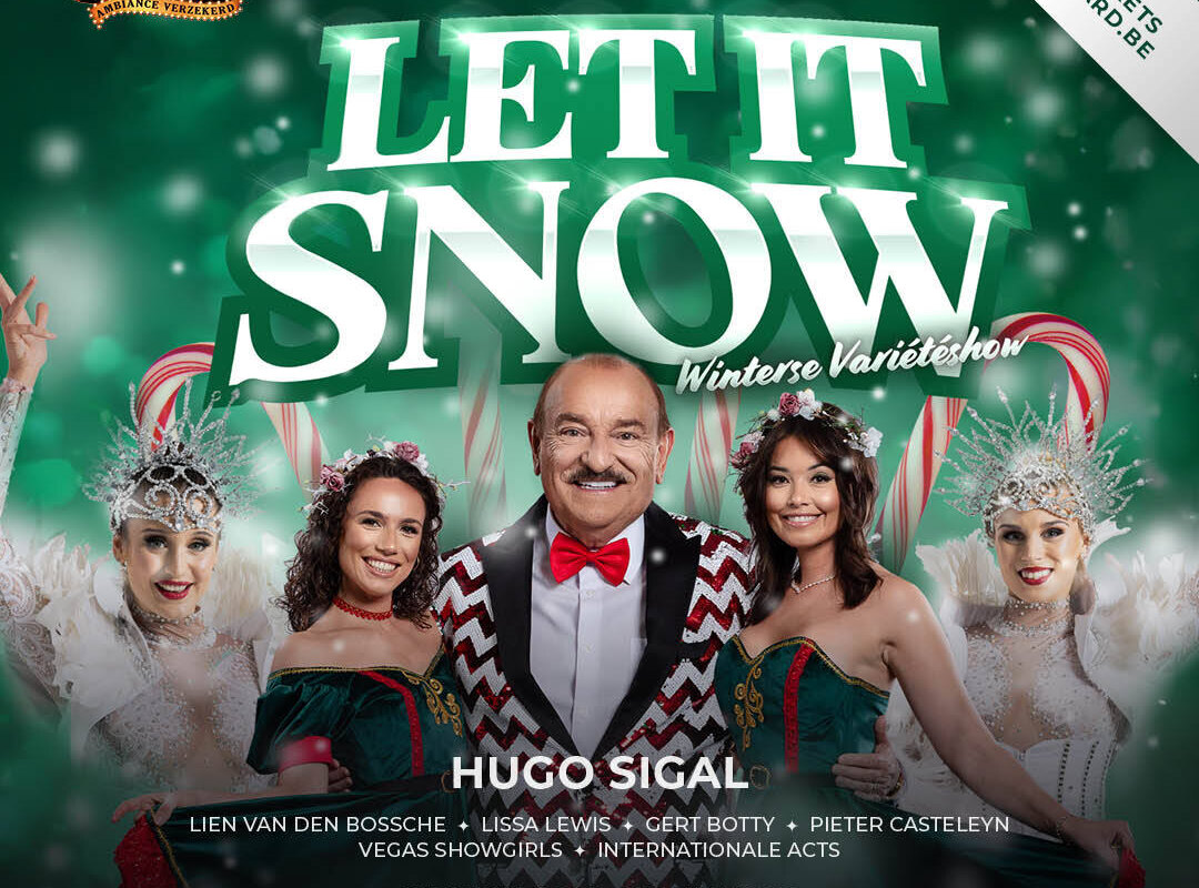 Hugo Sigal komt naar Het Witte Paard in Blankenberge met wintershow ‘Let It Snow’