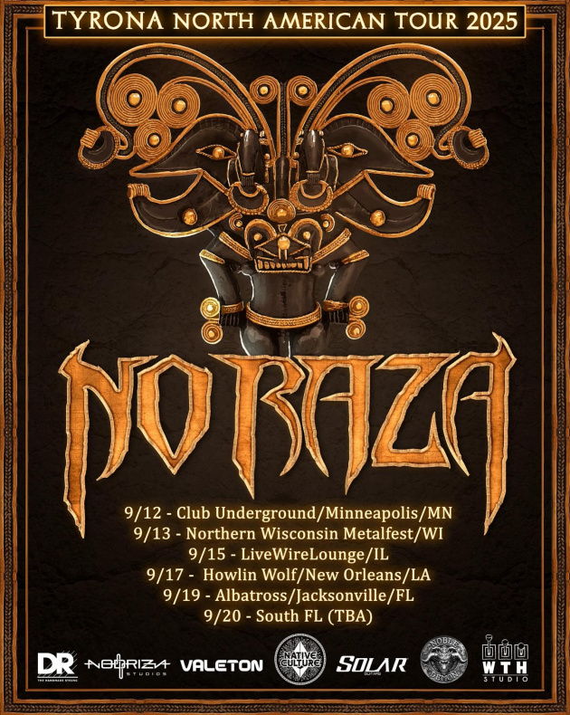 Death Metal Force No Raza Unveils Powerful New Video for "Savage Strength"!