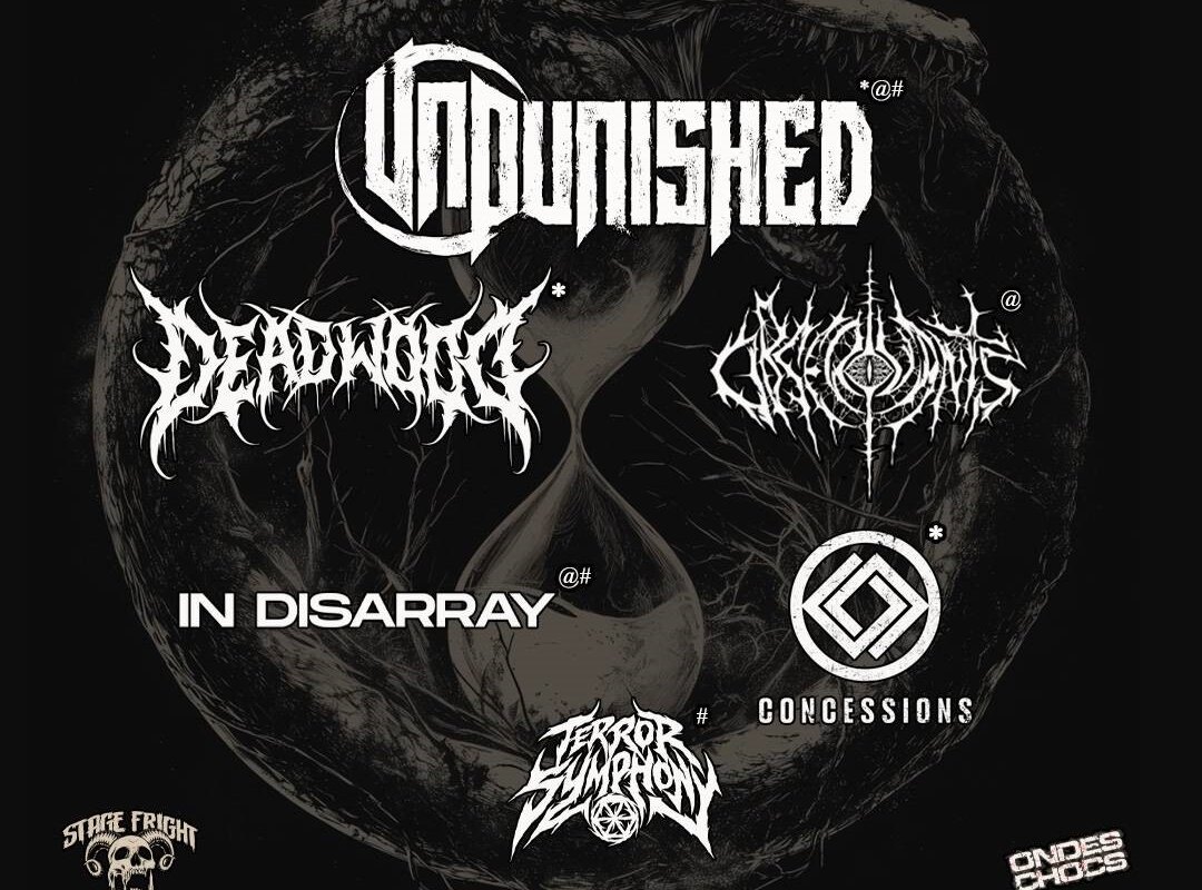 Quebec’s Unpunished's New Video “Shattered in Disarray” Marks Their Fierce Evolution + Quebec Tour Dates + New EP "Echoes of History" Out Sept 2025