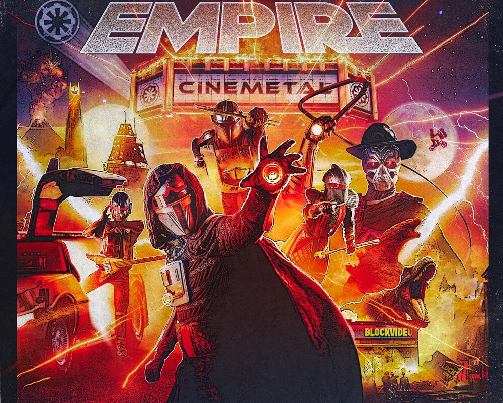 Galactic Empire Assembles The Squad With New Single “Avengers” – New Album "Cinemetal" out October 24 via Pure Noise Records