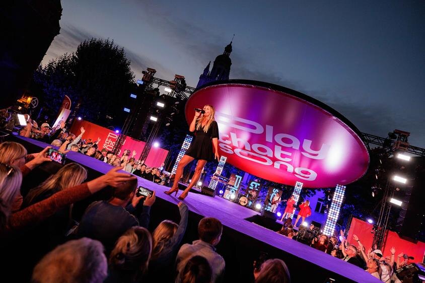 Muzikaal vuurwerk in Halle met Play that Song
