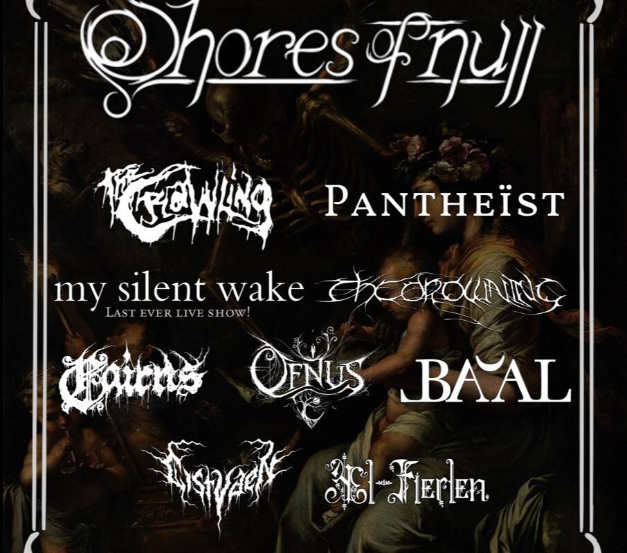 Shores Of Null Announces UK Tour Dates + Headlining "One For Sorrow Festival" + New Live Album "Beauty Over Europe" Out Now!