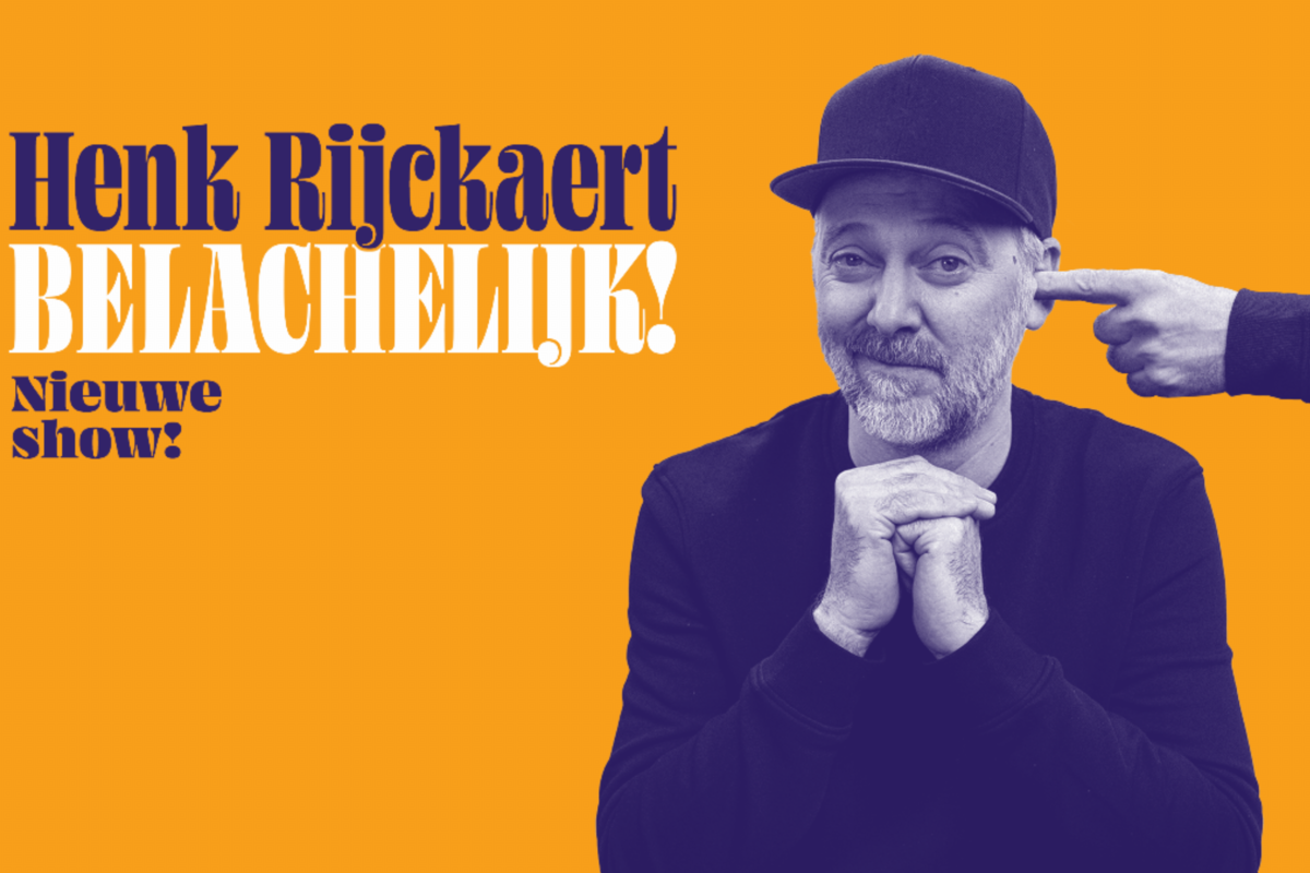Henk Rijckaert schuwt geen schaamte in nieuwe show ‘Belachelijk!’