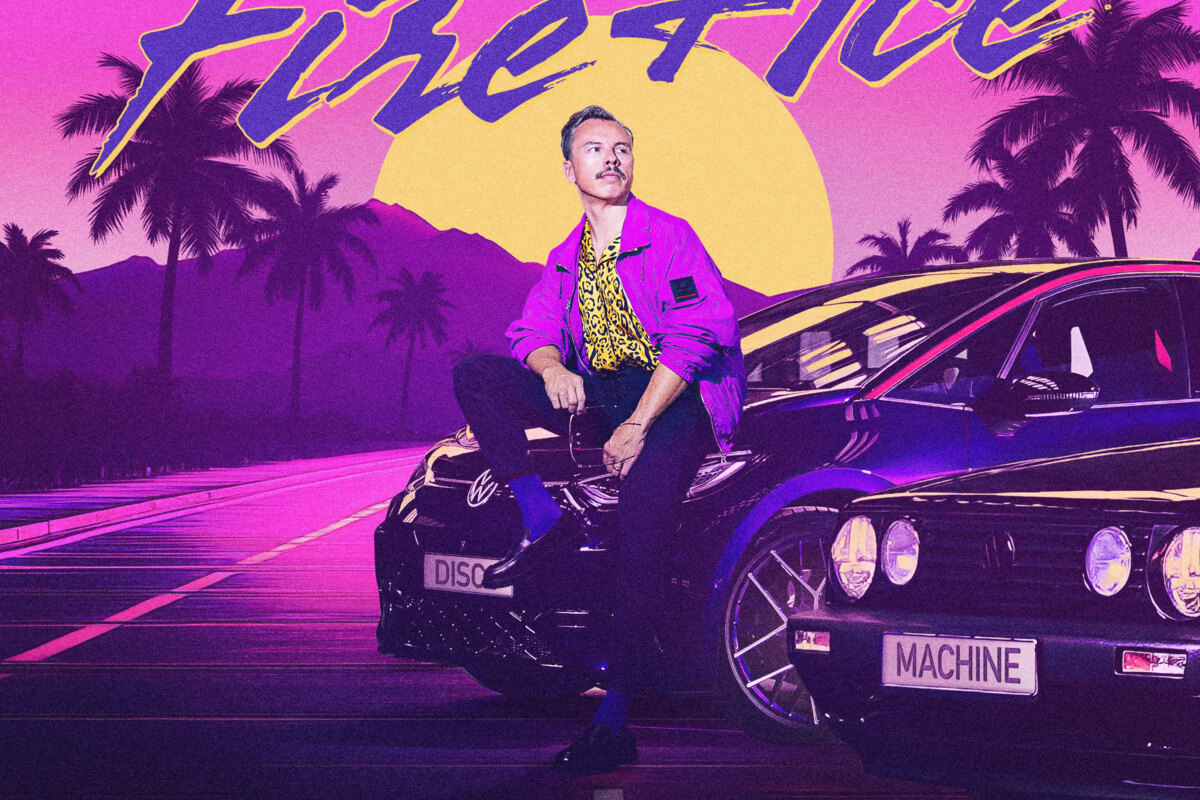 Purple Disco Machine releases "Fire + Ice feat. Jake Shears"