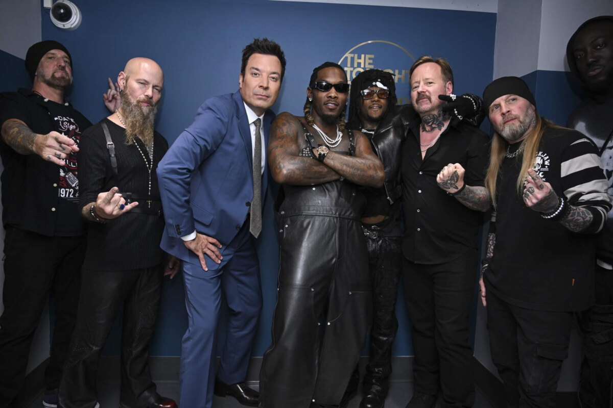 Watch Drowning Pool Perform “Bodies” with Offset on “The Tonight Show Starring Jimmy Fallon”