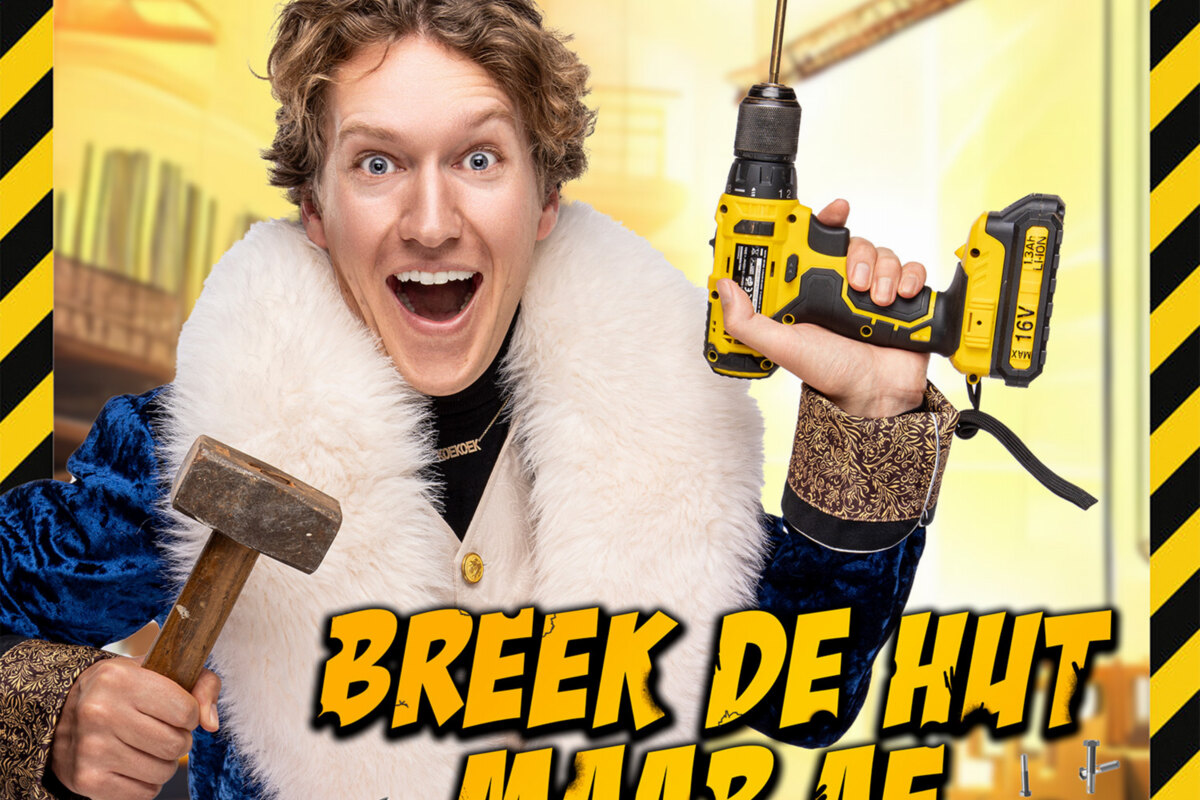 Louis Flion trapt druk najaar af met 'Breek De Hut Maar Af'