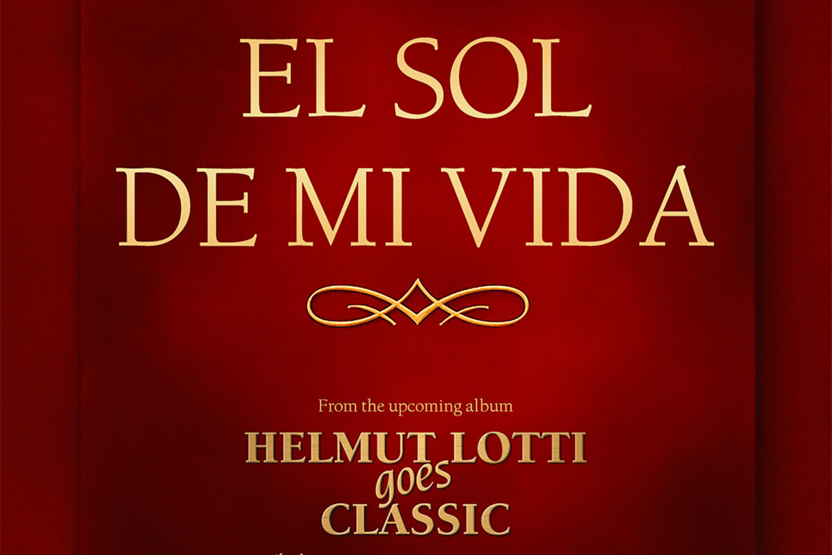 El Sol De Mi Vida is de nieuwe single van Helmut Lotti 