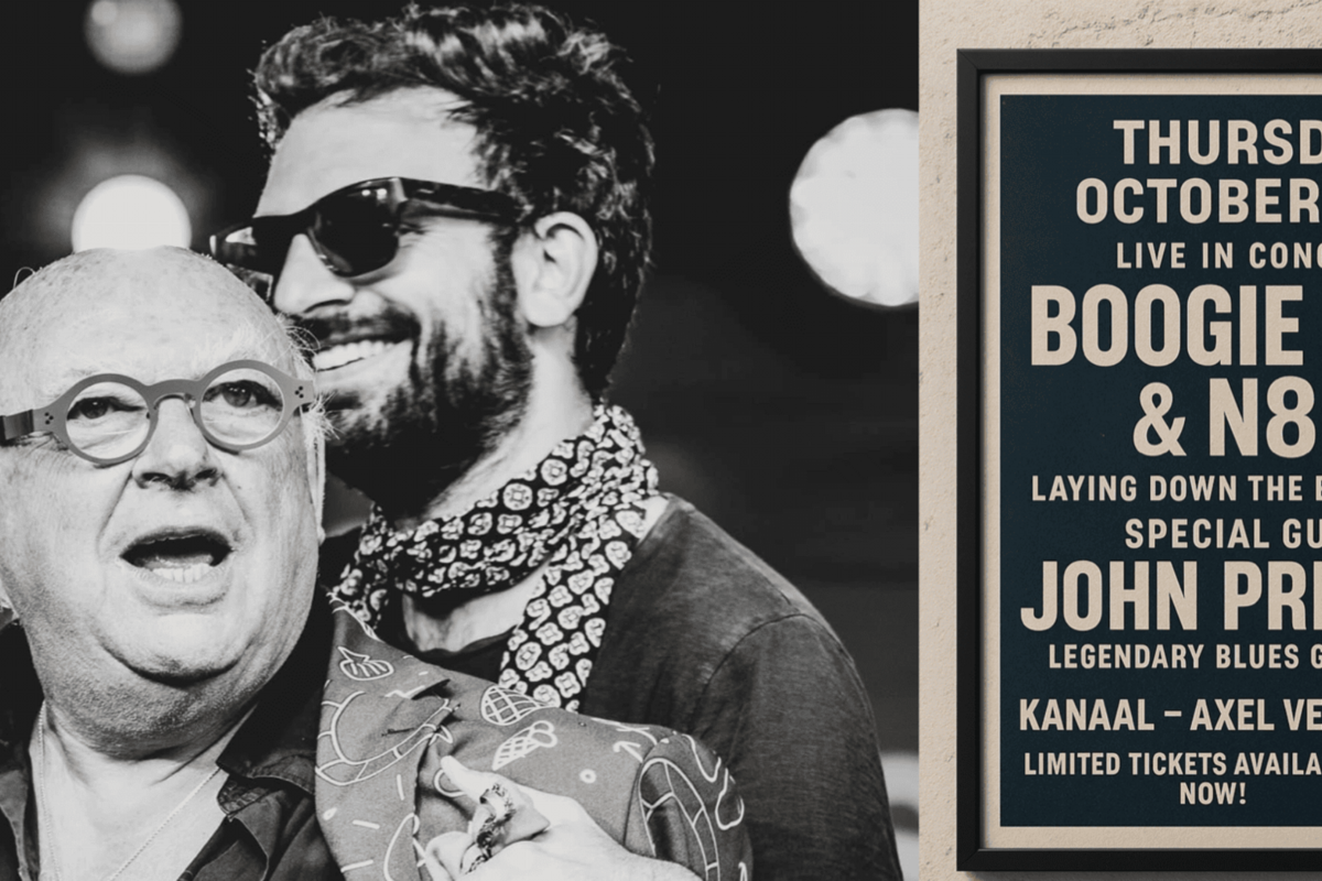 Boogie Boy keert terug met nieuwe muziek én uniek concert : op 9 oktober 2025 in Wijnegem ! 