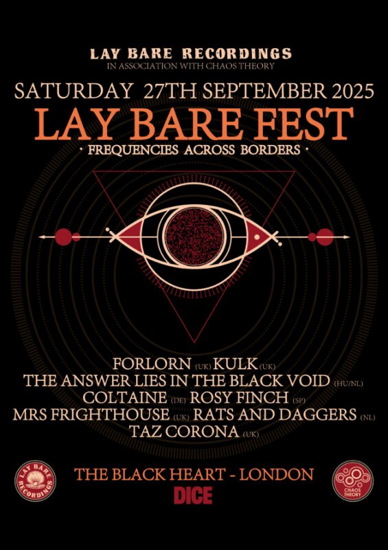 'Lay Bare Fest'- London, UK (September 27)