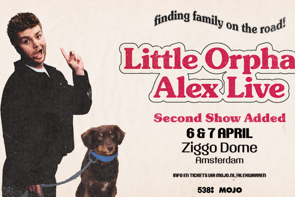 Alex Warren met extra show op 7 april naar Ziggo Dome