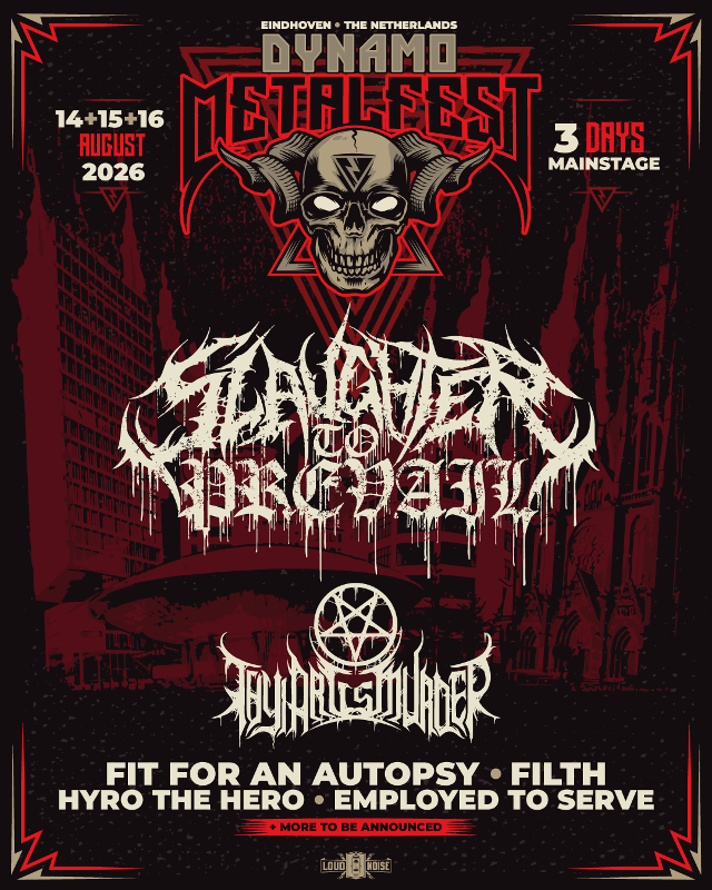 SLAUGHTER TO PREVAIL en meer naar Dynamo Metal Fest 2026