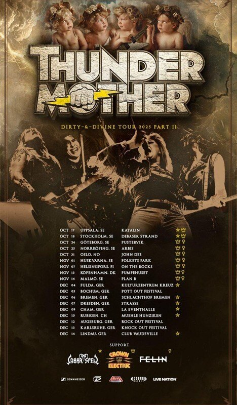 Swedish Rock’n’roll Powerhouse Thundermother  Signs a Worldwide Contract with Napalm Records