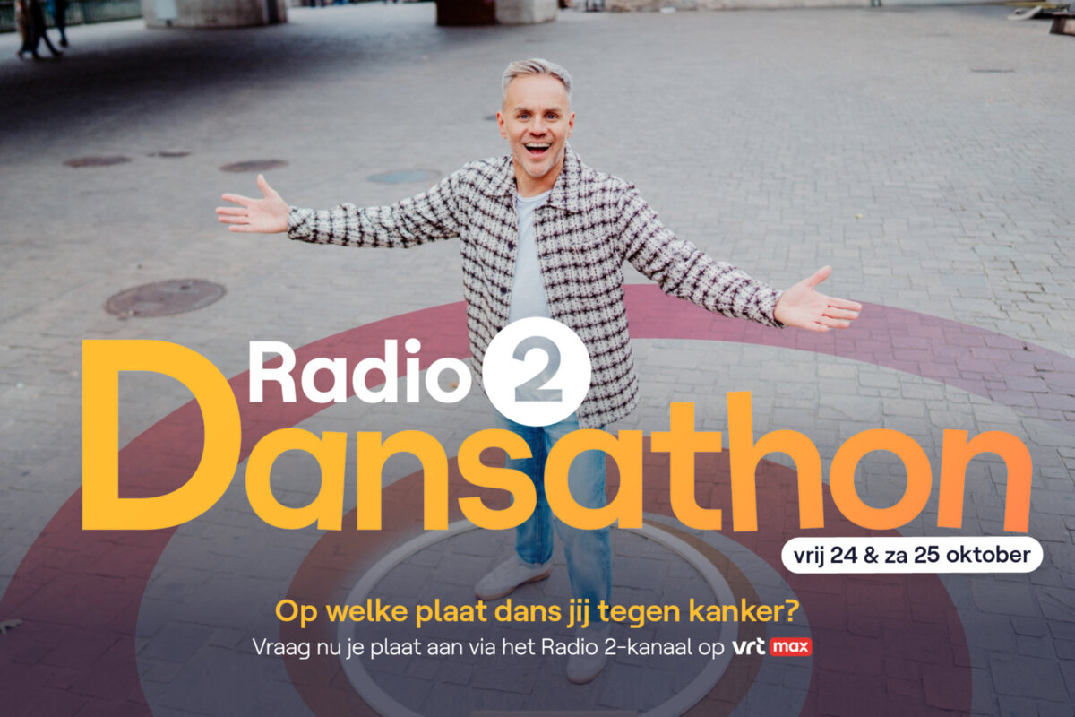 Radio 2 Dansathon: Peter Van de Veire danst opnieuw 24 uur tegen kanker