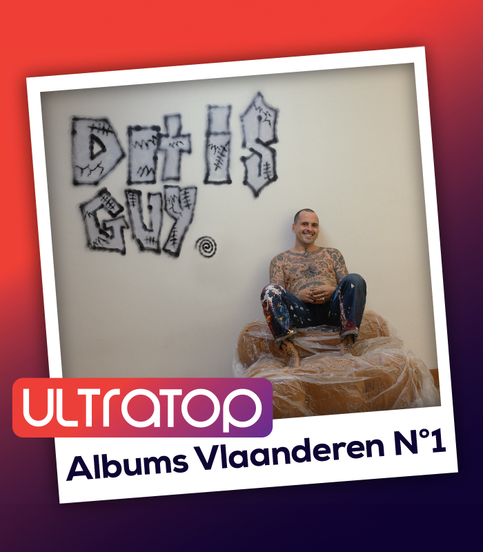 Zwangere Guy claimt eerste plek in de Ultratop Albums Vlaanderen