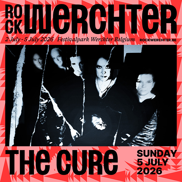 The Cure is the first headliner for Rock Werchter 2026!