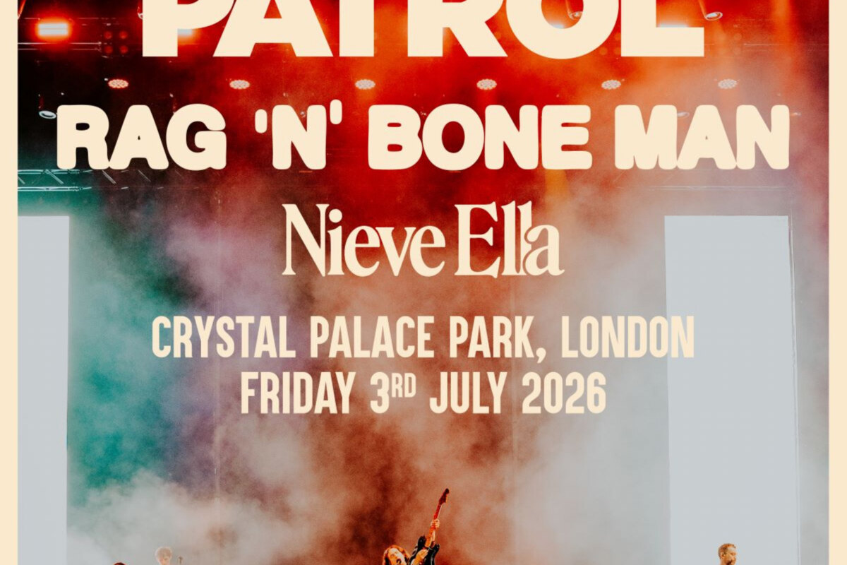 Snow Patrol announce huge open-air show in London plus special guests - Friday 3 July 2026