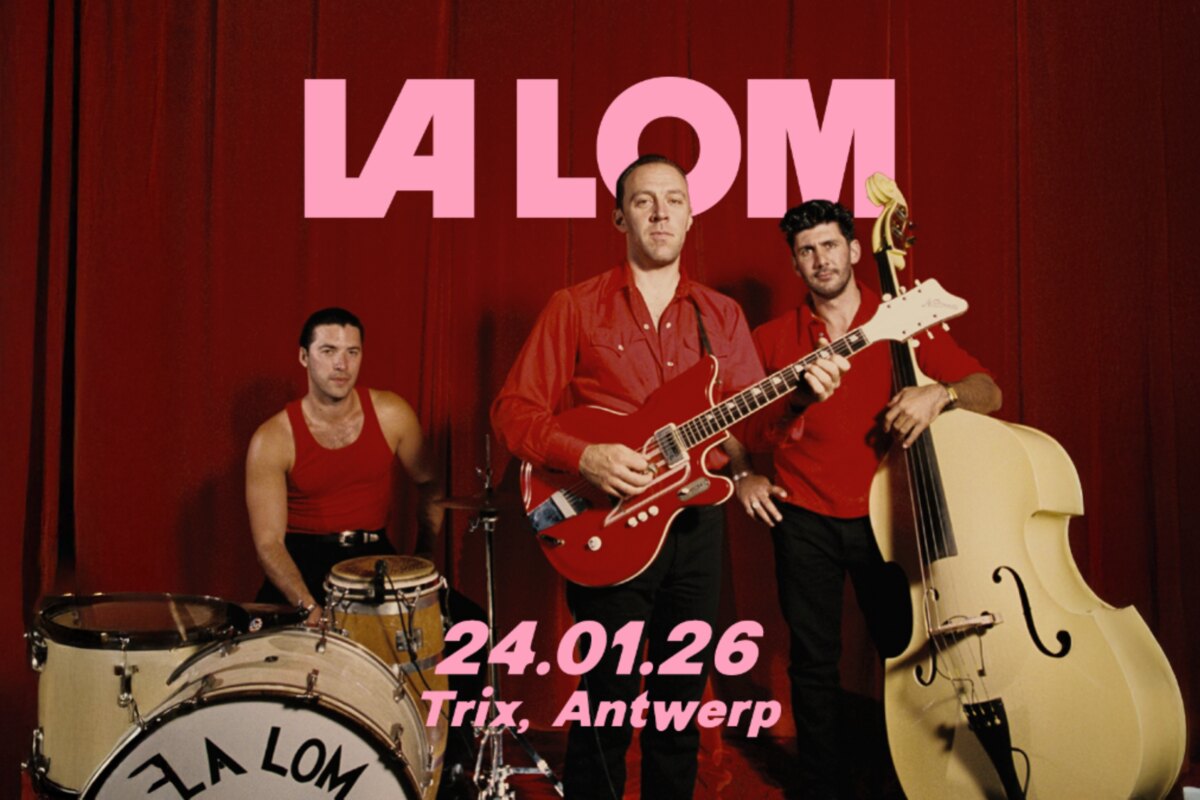 LA LOM speelt op zaterdag 24 januari 2026 in Trix