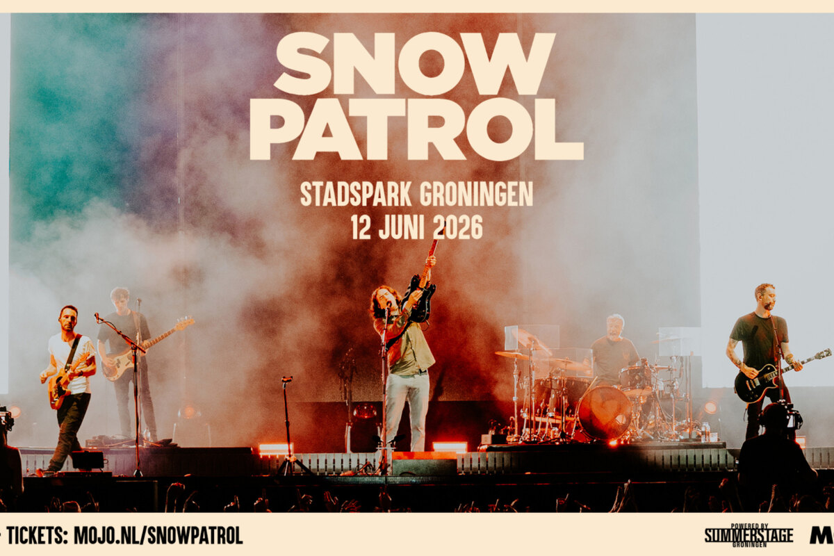 Snow Patrol naar Stadspark Groningen op vrijdag 12 juni