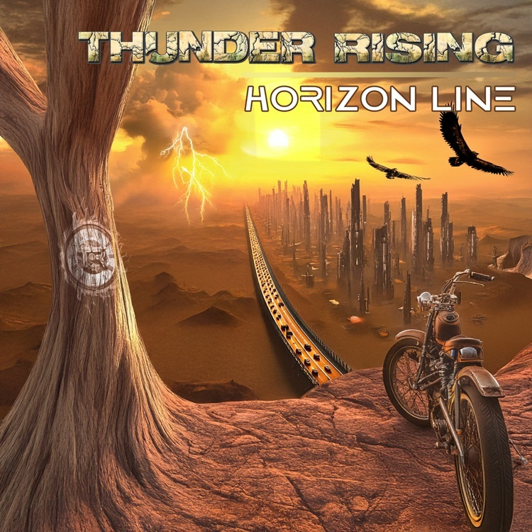 Heavy Metal Titans Thunder Rising Sign with Wormholedeath for the Release of New Album “Horizon Line”