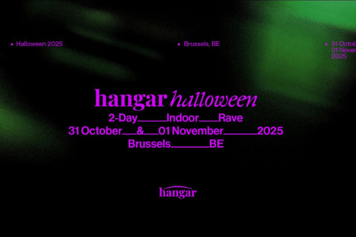 Hangar organiseert de  grootste Halloween-rave in Brussel 