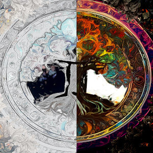 Finnish metal act Kaksonen's second album Valo-olento deals with the duality of humanity and the world around us